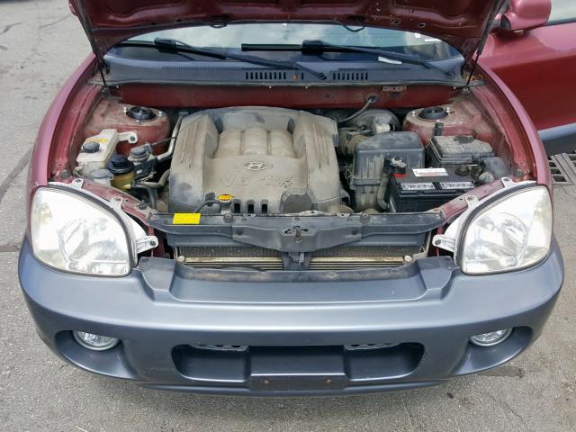 KM8SC73D82U283309 - 2002 HYUNDAI SANTA FE GLS  photo 7