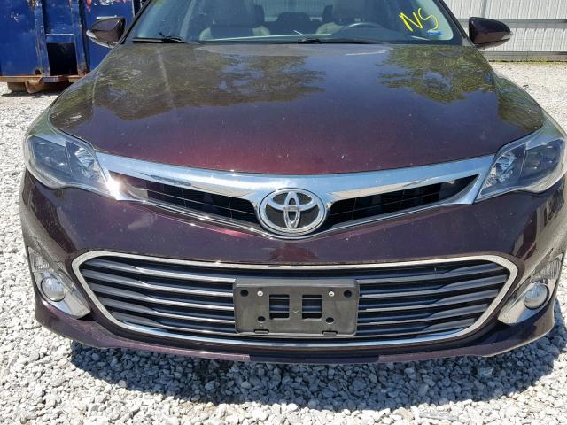 4T1BK1EB6DU048230 - 2013 TOYOTA AVALON BAS MAROON photo 9