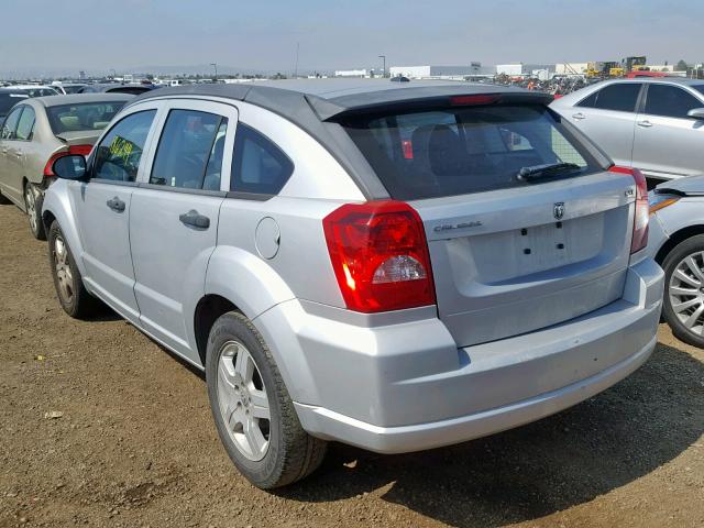 1B3HB48B98D524277 - 2008 DODGE CALIBER SX SILVER photo 3