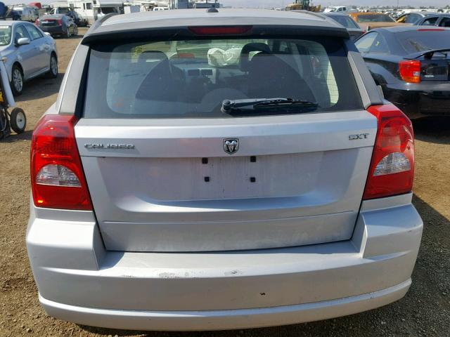 1B3HB48B98D524277 - 2008 DODGE CALIBER SX SILVER photo 9