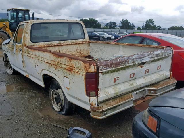 F15FRHA2368 - 1980 FORD F-250 WHITE photo 3