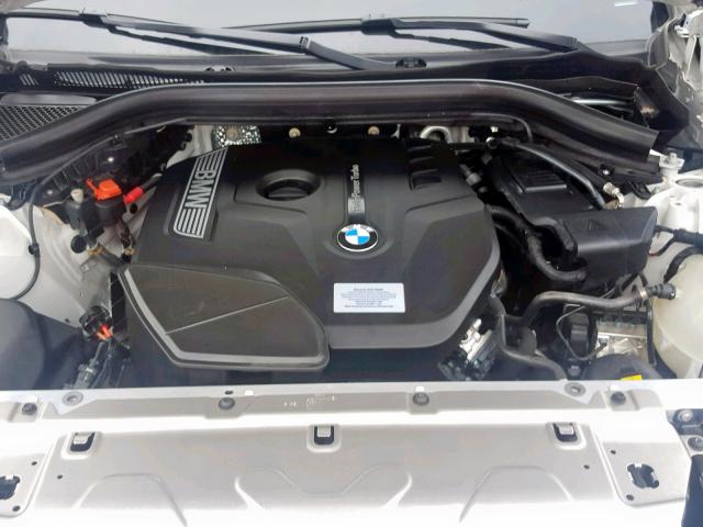 5UXTR7C51KLE94715 - 2019 BMW X3 SDRIVE3 WHITE photo 7