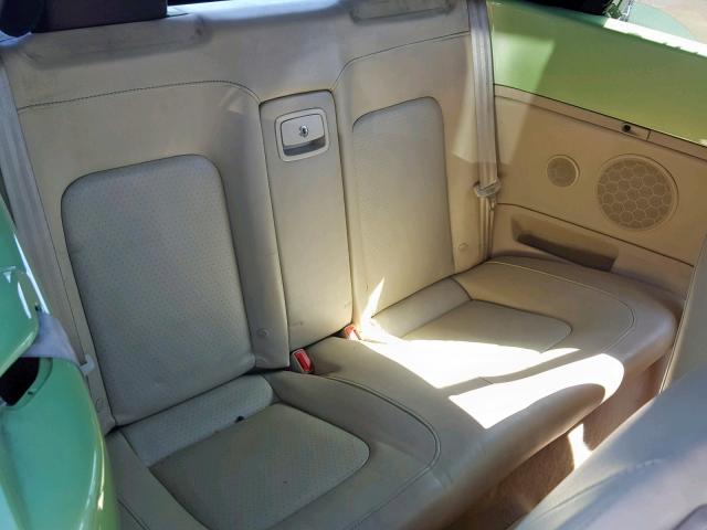 3VWCM31Y25M317335 - 2005 VOLKSWAGEN NEW BEETLE GREEN photo 6