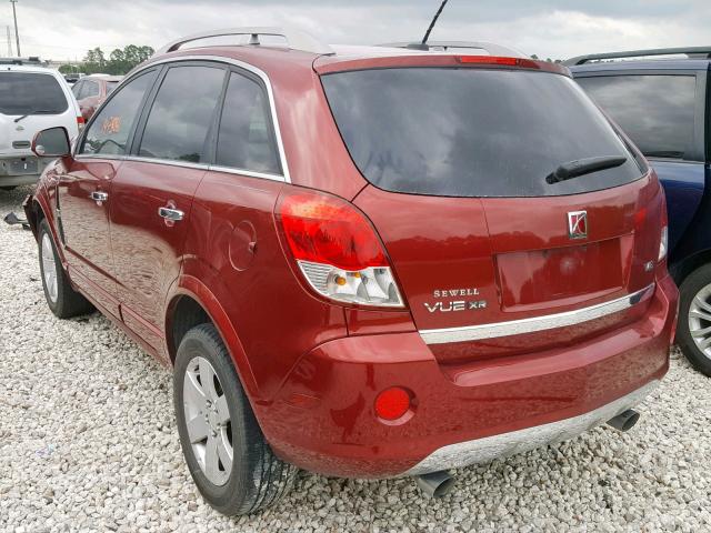 3GSCL53759S582536 - 2009 SATURN VUE XR RED photo 3
