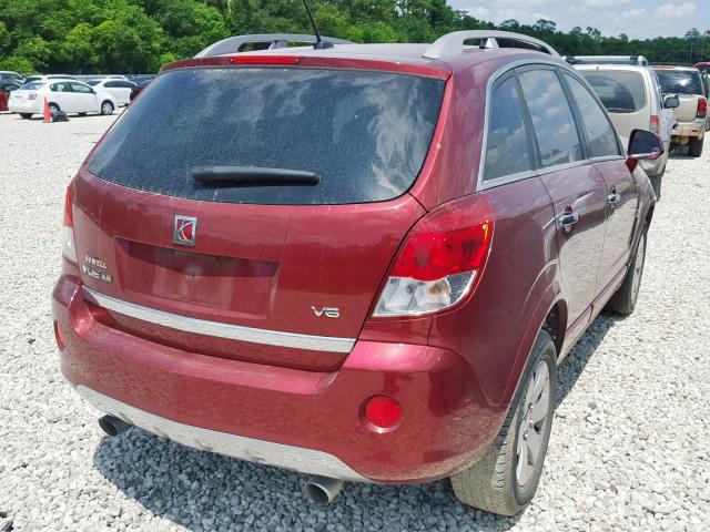 3GSCL53759S582536 - 2009 SATURN VUE XR RED photo 4
