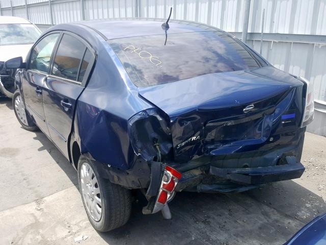 3N1AB61E88L757872 - 2008 NISSAN SENTRA 2.0 BLUE photo 3