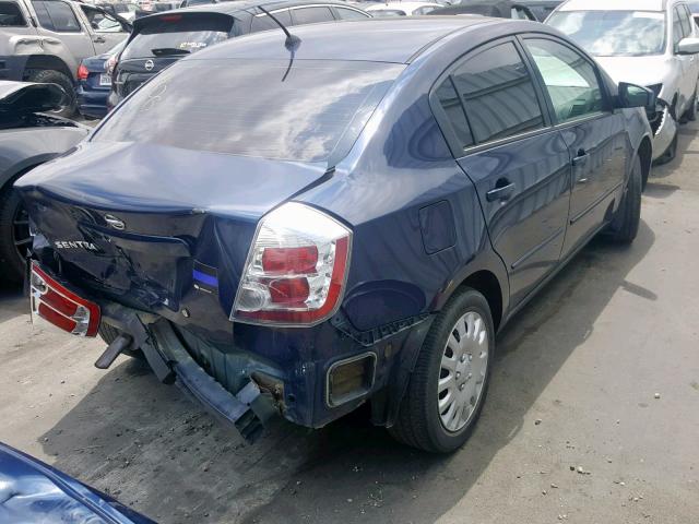 3N1AB61E88L757872 - 2008 NISSAN SENTRA 2.0 BLUE photo 4