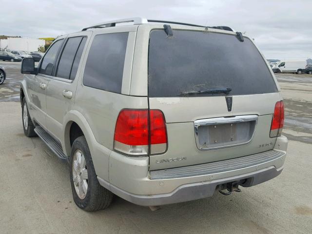 5LMEU68H33ZJ30161 - 2003 LINCOLN AVIATOR Krem foto 3