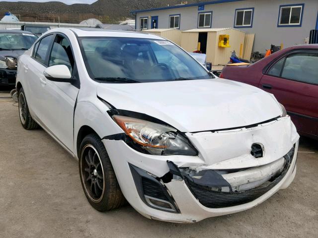 JM1BL1S63A1223104 - 2010 MAZDA 3 S WHITE photo 1