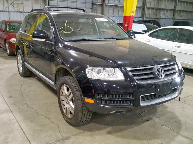 WVGZM77L05D073434 - 2005 VOLKSWAGEN TOUAREG 4. BLACK photo 1