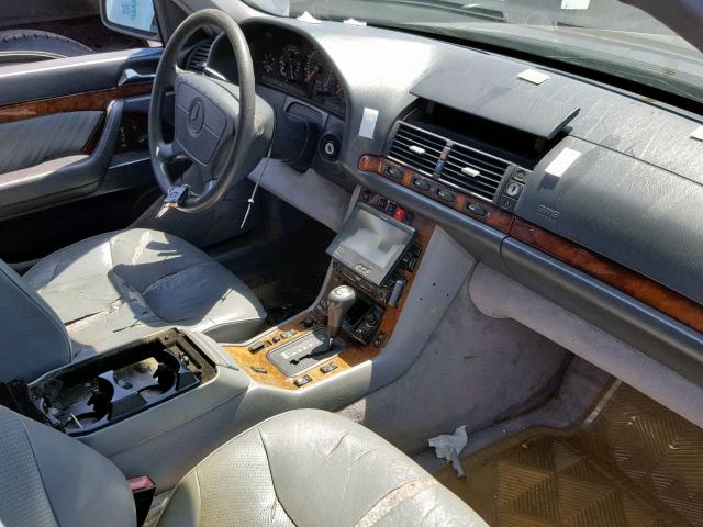 WDBGA51E2SA235191 - 1995 MERCEDES-BENZ S 500 GRAY photo 5