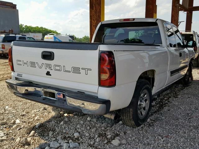 1GCEC19X25Z275939 - 2005 CHEVROLET SILVERADO WHITE photo 4