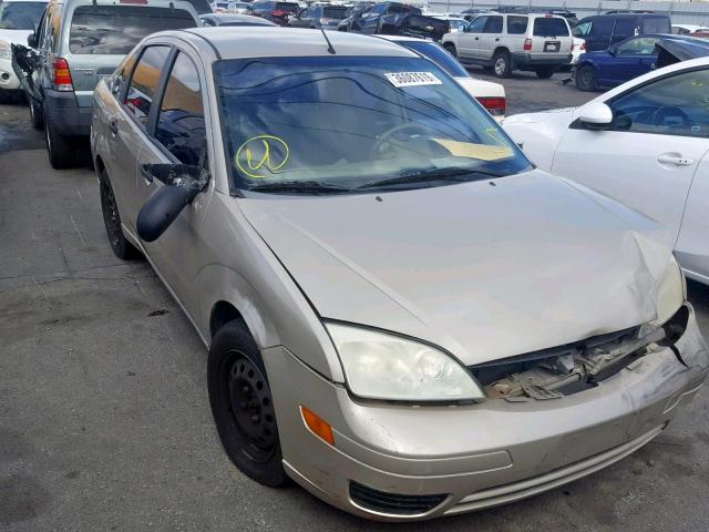 1FAFP34N46W183198 - 2006 FORD FOCUS ZX4 TAN photo 1