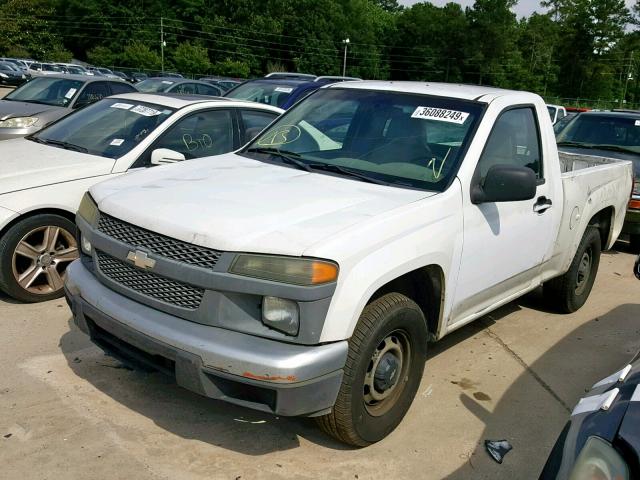 1GCCS148148130261 - 2004 CHEVROLET COLORADO WHITE photo 2