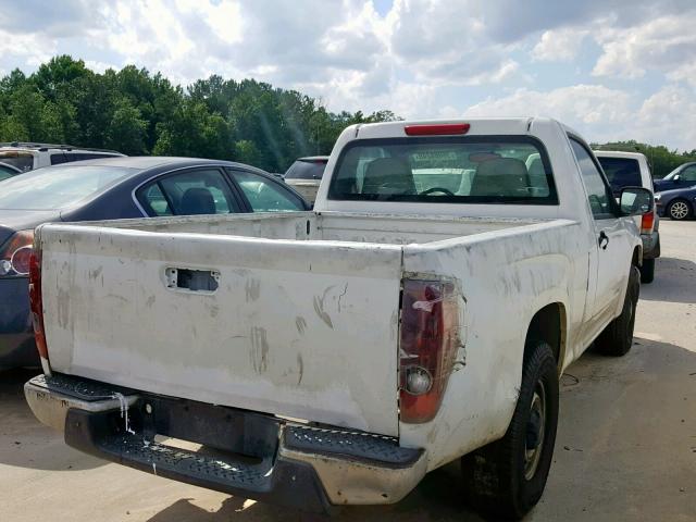 1GCCS148148130261 - 2004 CHEVROLET COLORADO WHITE photo 4