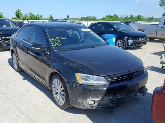 3VWLL7AJ6DM294010 - 2013 VOLKSWAGEN JETTA TDI BLACK photo 1