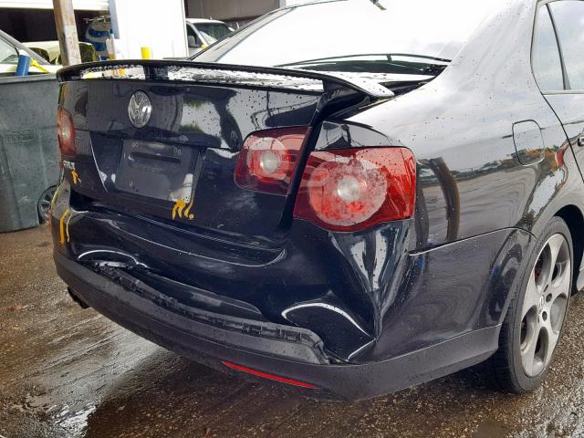 3VWDJ71KX8M074233 - 2008 VOLKSWAGEN GLI შავი ფოტო 9