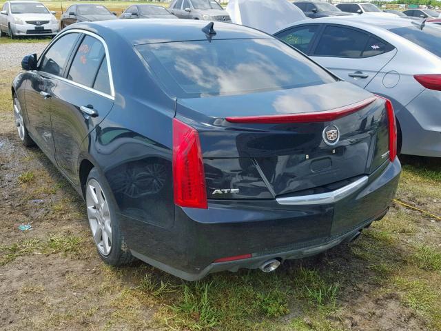 1G6AA5RX6E0172719 - 2014 CADILLAC ATS BLACK photo 3