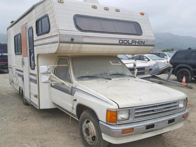 JT5RN75U6H0013145 - 1987 TOYOTA PICKUP CAB WHITE photo 1