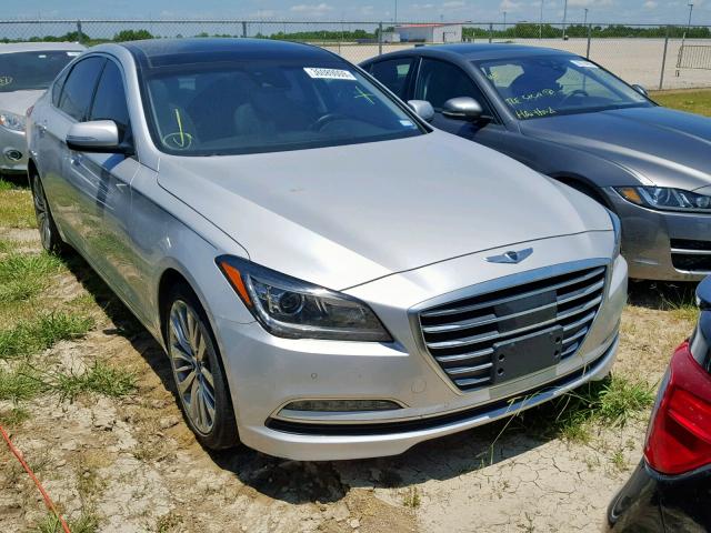 KMHGN4JF3FU063696 - 2015 HYUNDAI GENESIS 5. SILVER photo 1