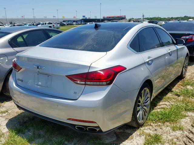 KMHGN4JF3FU063696 - 2015 HYUNDAI GENESIS 5. SILVER photo 4