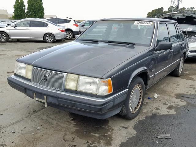 YV1GA8748K0070474 - 1989 VOLVO 760 GRAY photo 2