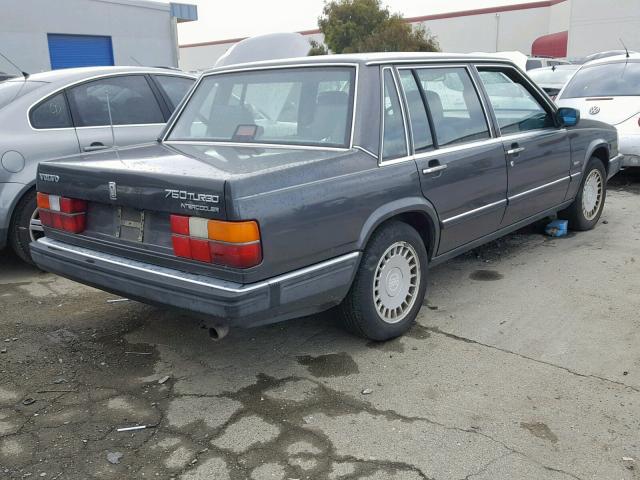 YV1GA8748K0070474 - 1989 VOLVO 760 GRAY photo 4