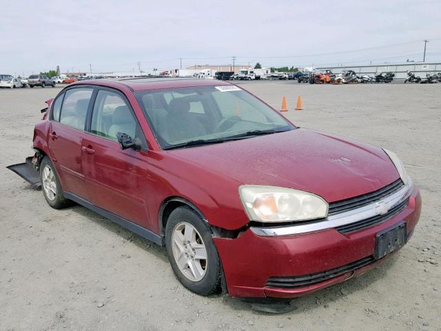 1G1ZT54894F111380 - 2004 CHEVROLET MALIBU LS BURGUNDY photo 1