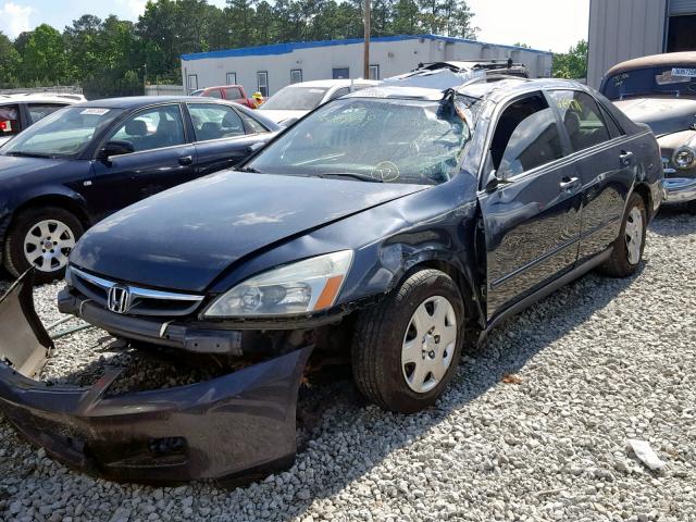 1HGCM56407A229390 - 2007 HONDA ACCORD LX GRAY photo 2