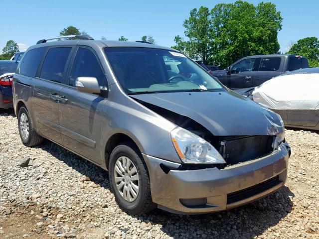 KNDMG4C71B6378227 - 2011 KIA SEDONA LX GRAY photo 1