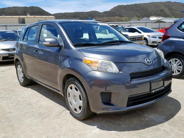 JTKKU4B46AJ052497 - 2010 TOYOTA SCION XD GRAY photo 1