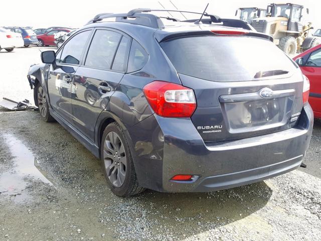 JF1GPAL64D1816280 - 2013 SUBARU IMPREZA SP GRAY photo 3