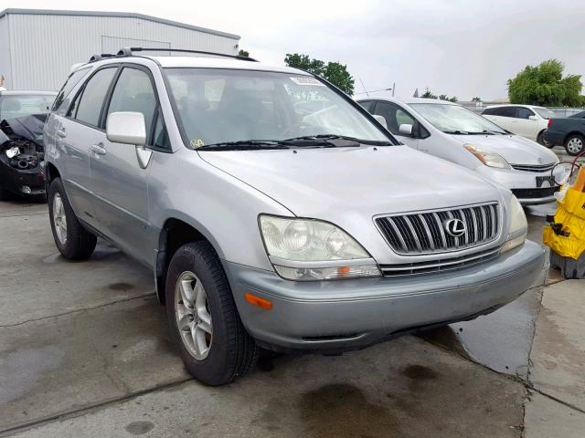 JTJHF10U220286573 - 2002 LEXUS RX 300 SILVER photo 1