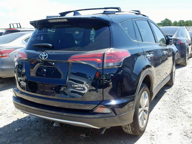 JTMDFREV6JD229205 - 2018 TOYOTA RAV4 LIMIT BLUE photo 4