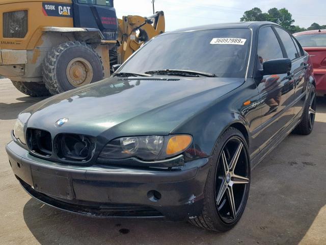 WBAEU33473PM56368 - 2003 BMW 325 XI GREEN photo 2