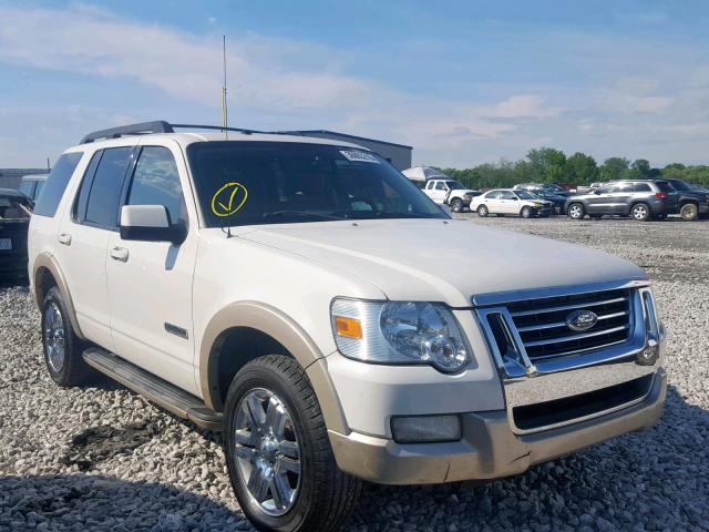 1FMEU74E58UA29647 - 2008 FORD EXPLORER E WHITE photo 1