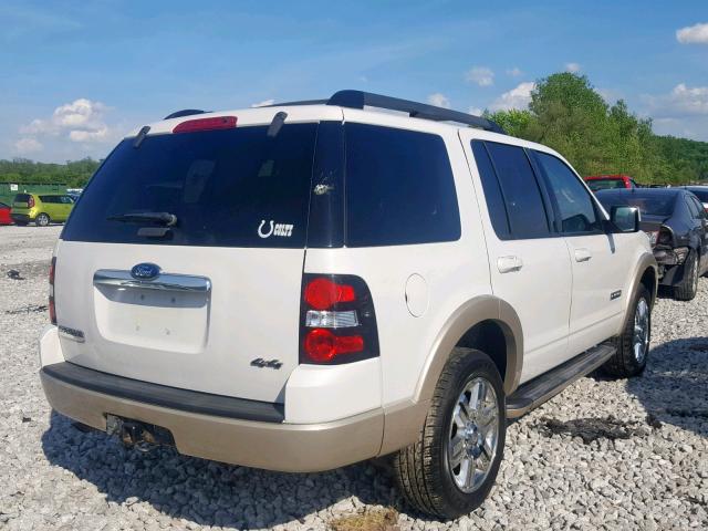 1FMEU74E58UA29647 - 2008 FORD EXPLORER E WHITE photo 4