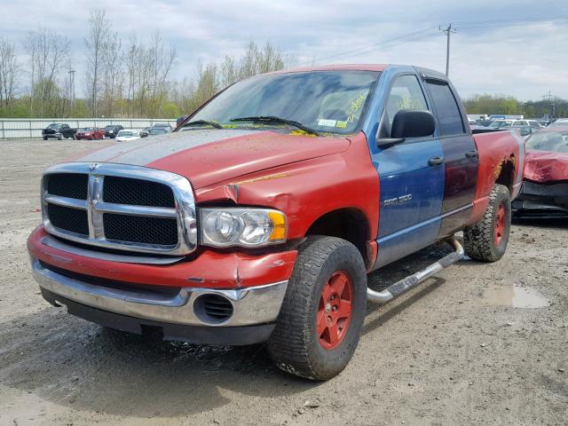 1D7HU18D44J218940 - 2004 DODGE RAM 1500 S RED photo 2