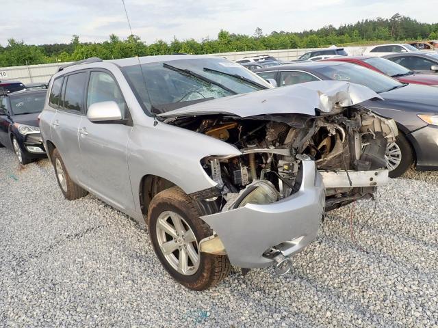 JTEDS41A882001340 - 2008 TOYOTA HIGHLANDER SILVER photo 1