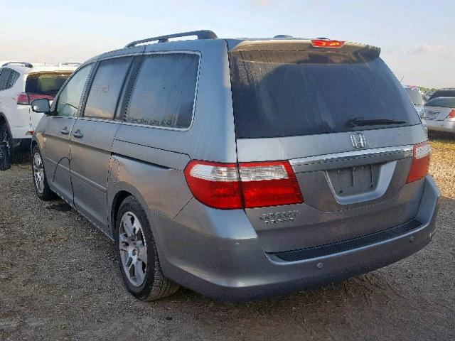 5FNRL38886B017407 - 2006 HONDA ODYSSEY TO SILVER photo 3