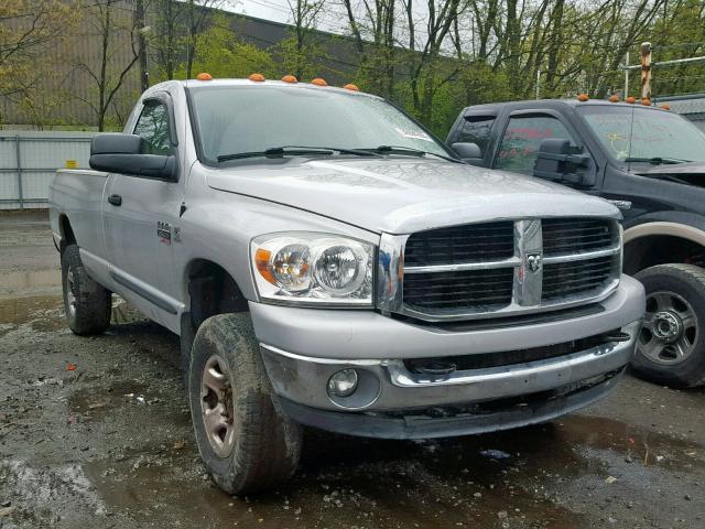 3D7KS26A87G785765 - 2007 DODGE RAM 2500 S SILVER photo 1