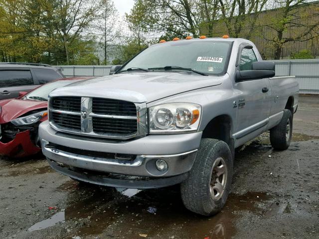 3D7KS26A87G785765 - 2007 DODGE RAM 2500 S SILVER photo 2