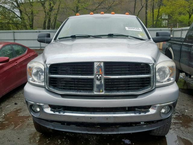 3D7KS26A87G785765 - 2007 DODGE RAM 2500 S SILVER photo 9