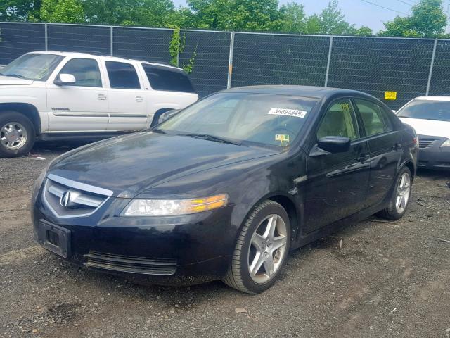 19UUA66286A001072 - 2006 ACURA 3.2TL BLACK photo 2