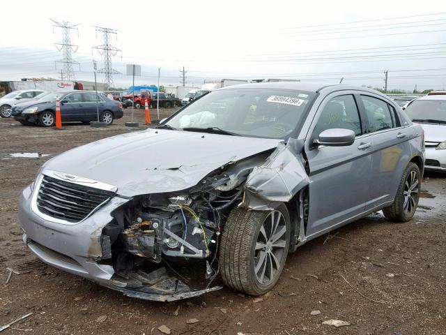 1C3CCBBG9DN716693 - 2013 CHRYSLER 200 TOURIN GRAY photo 2