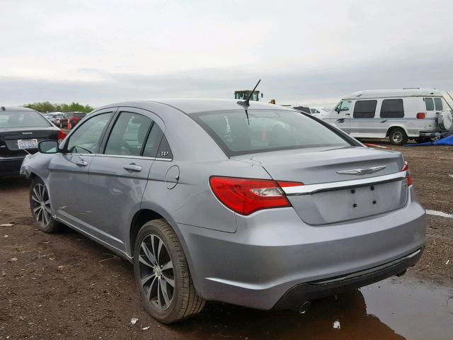 1C3CCBBG9DN716693 - 2013 CHRYSLER 200 TOURIN GRAY photo 3