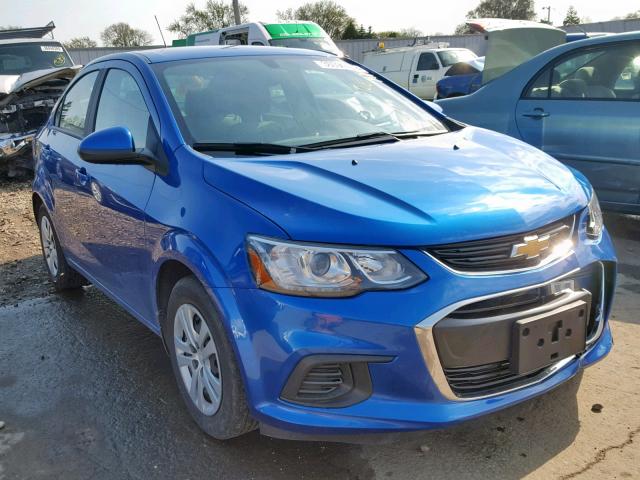 1G1JB5SHXH4164402 - 2017 CHEVROLET SONIC LS 蓝色 照片 1