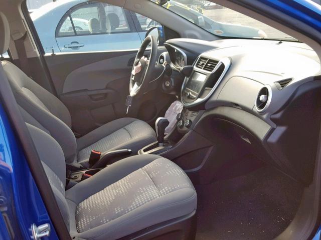 1G1JB5SHXH4164402 - 2017 CHEVROLET SONIC LS 蓝色 照片 5