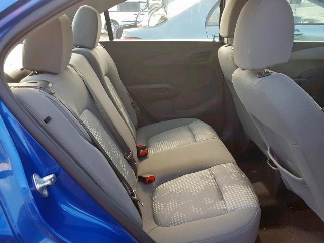 1G1JB5SHXH4164402 - 2017 CHEVROLET SONIC LS 蓝色 照片 6