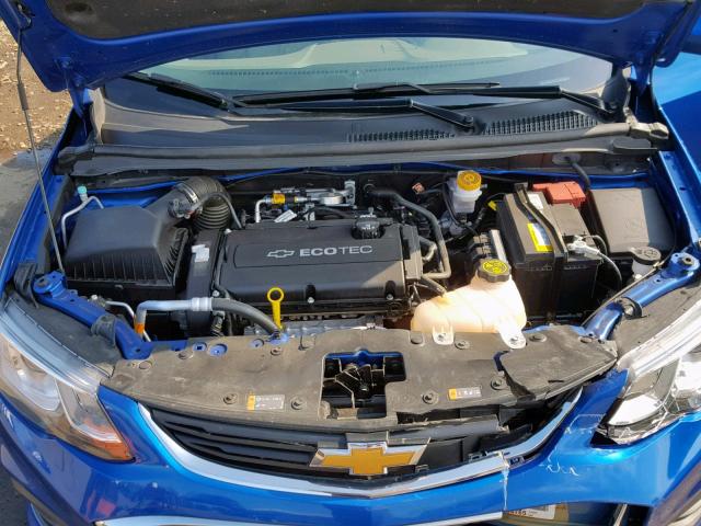 1G1JB5SHXH4164402 - 2017 CHEVROLET SONIC LS 蓝色 照片 7